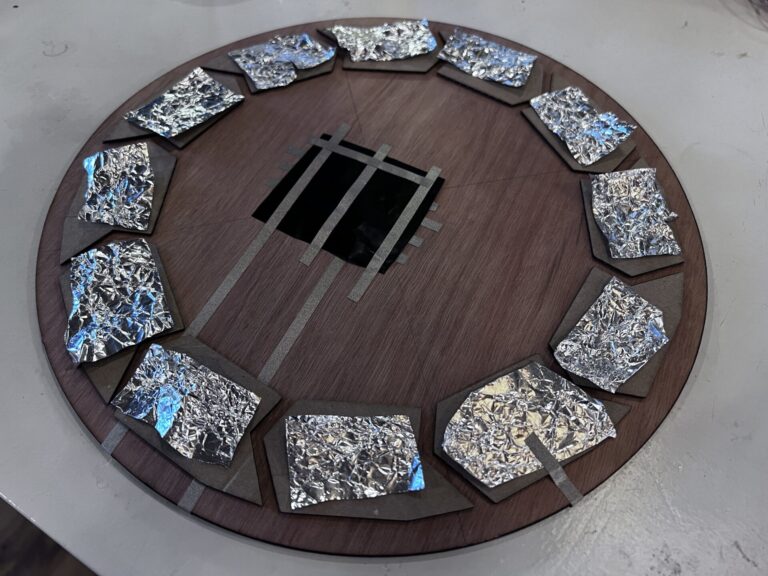 Inside of the haptic prototype