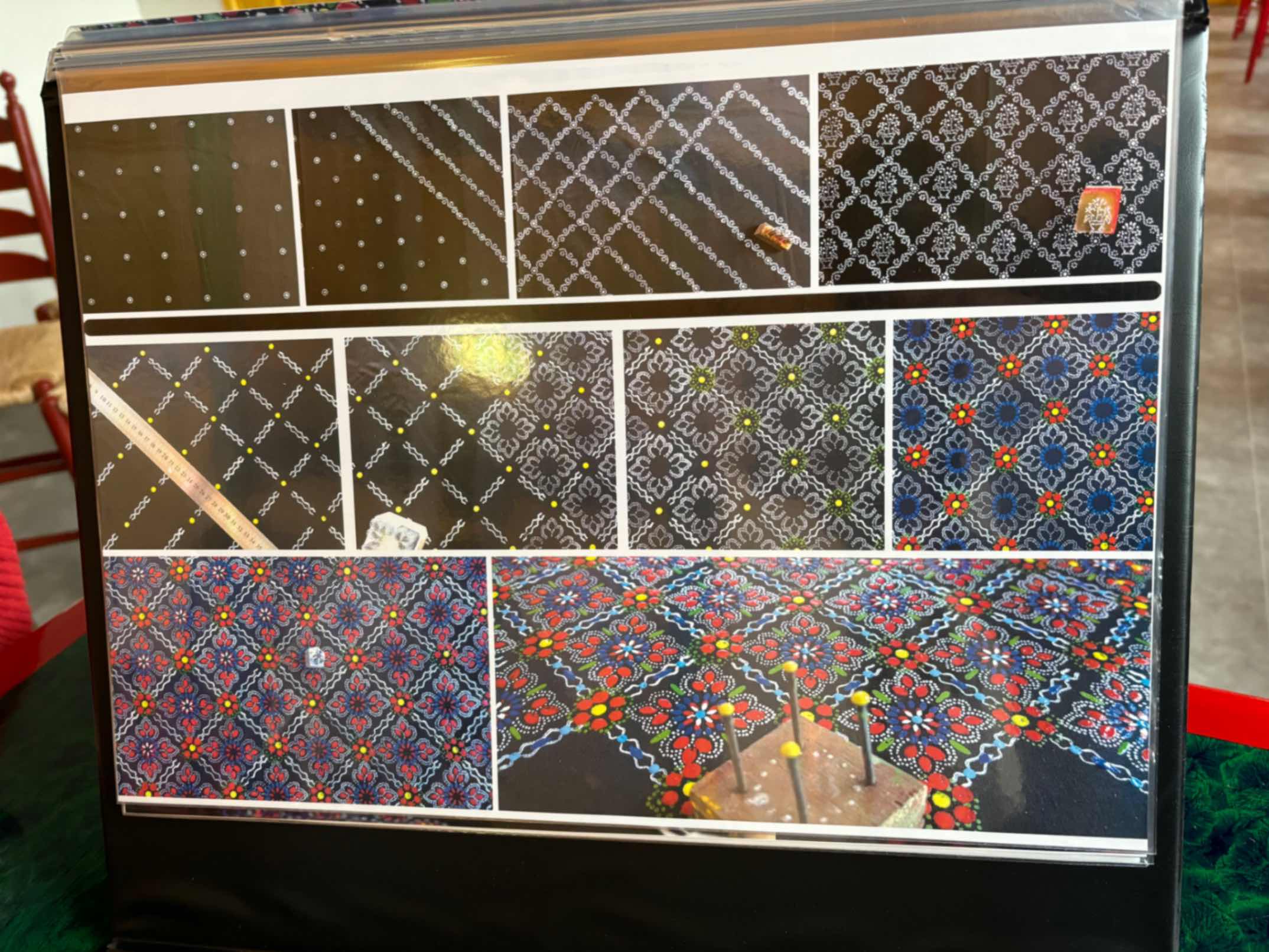 The process of Staphorster dotwork