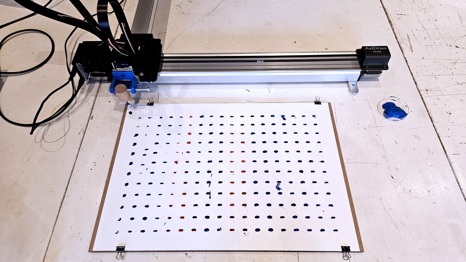 Results from testing day 1
