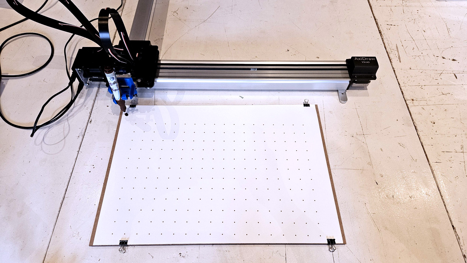 Results from testing day 1