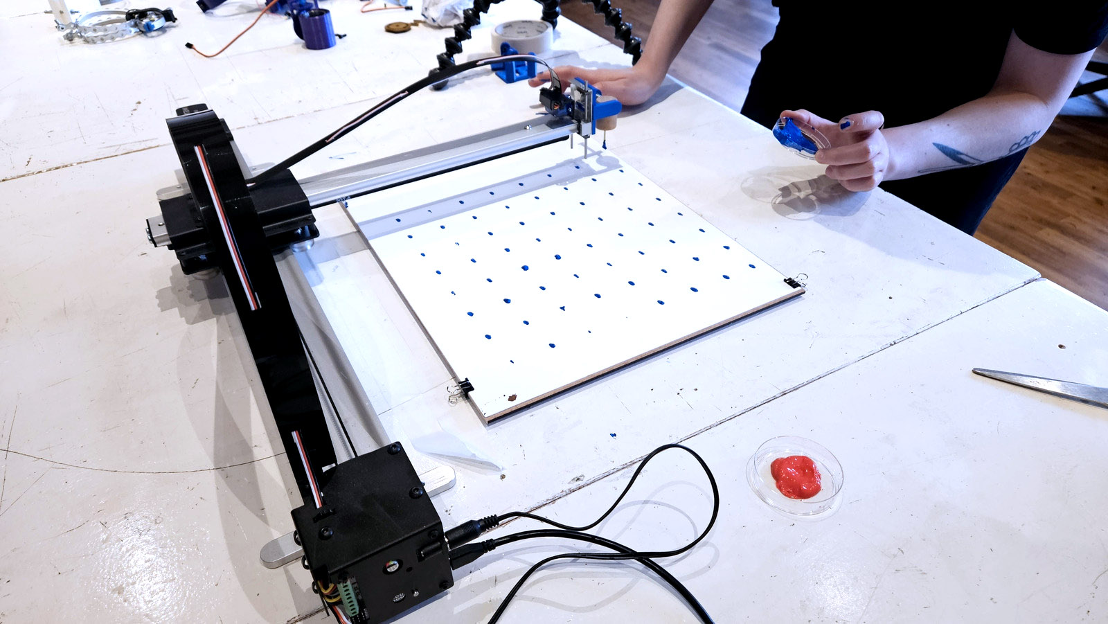 Results from testing day 1