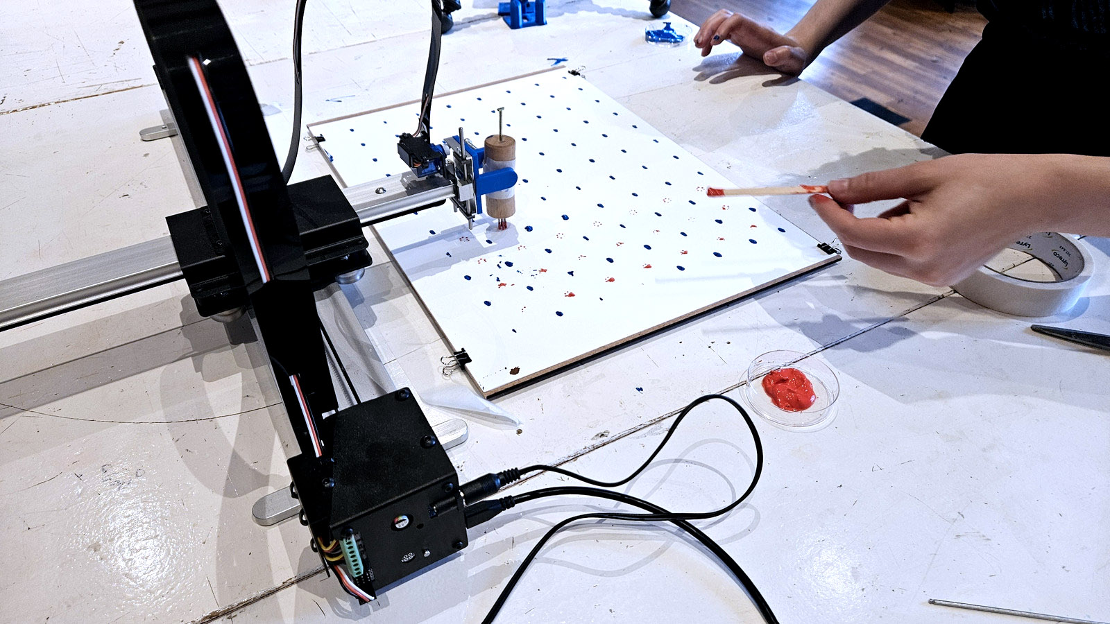 Results from testing day 1