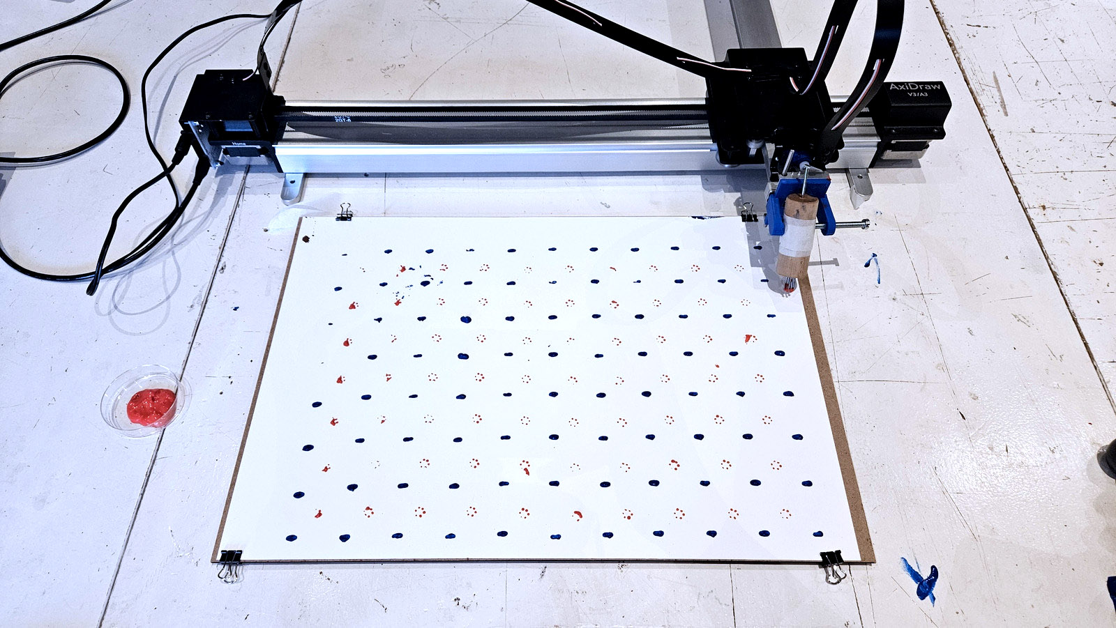 Results from testing day 1