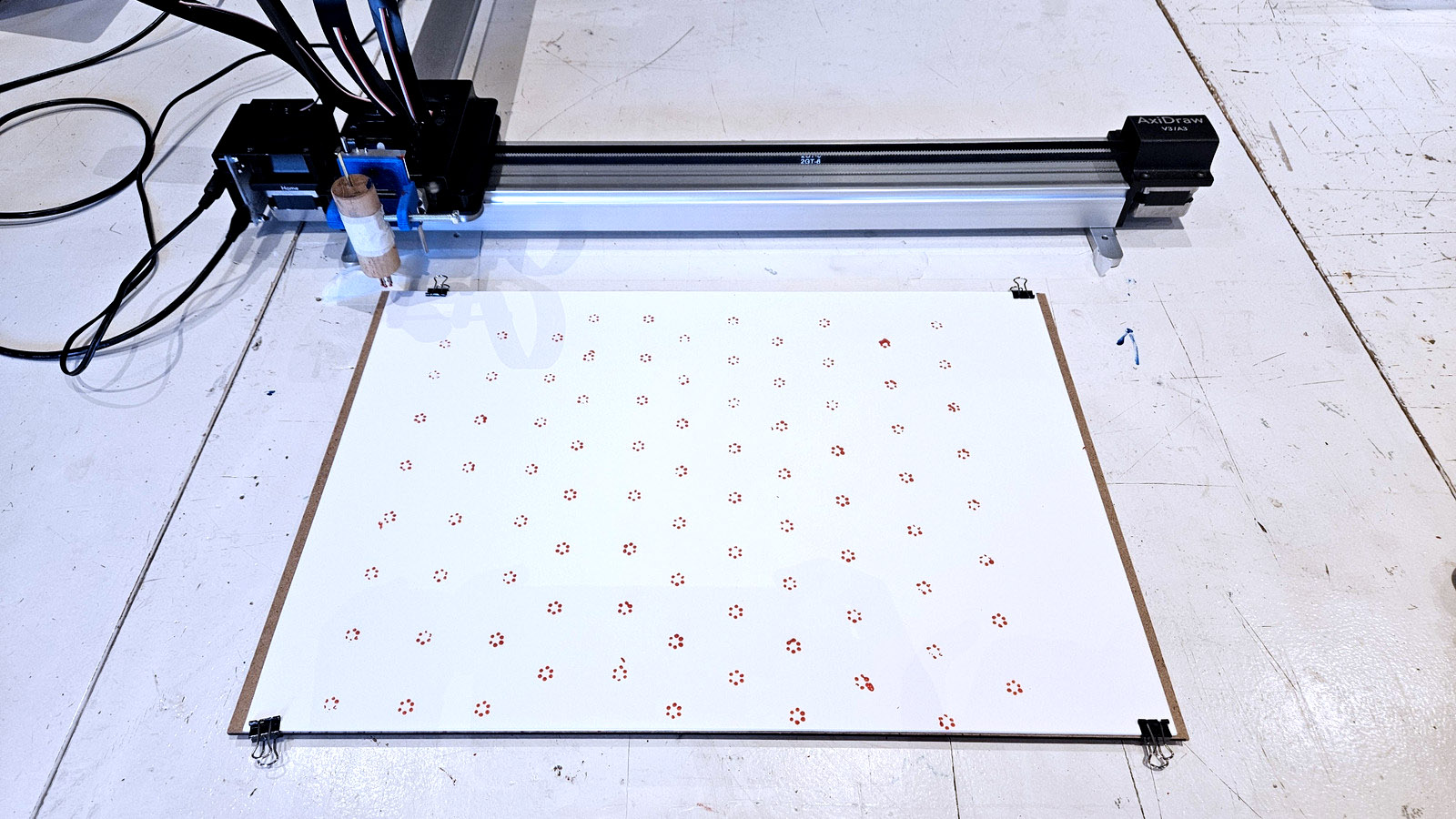 Results from testing day 1