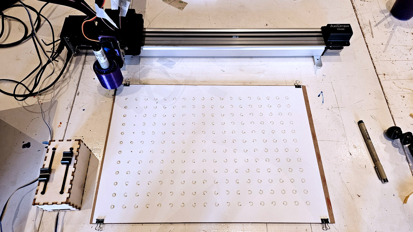Results from testing day 1