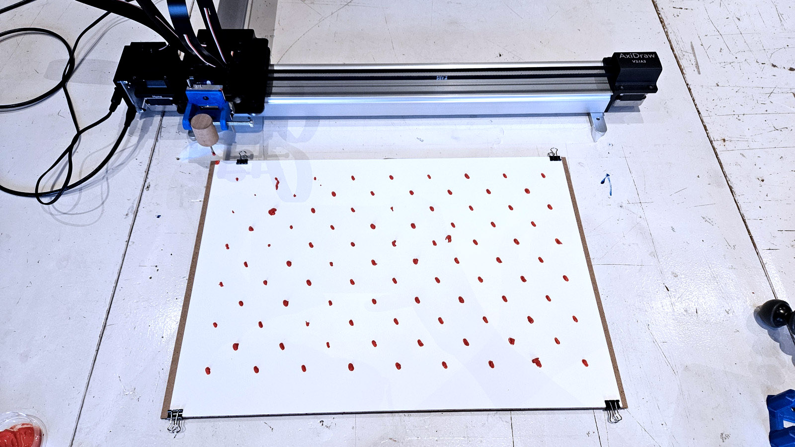 Results from testing day 1