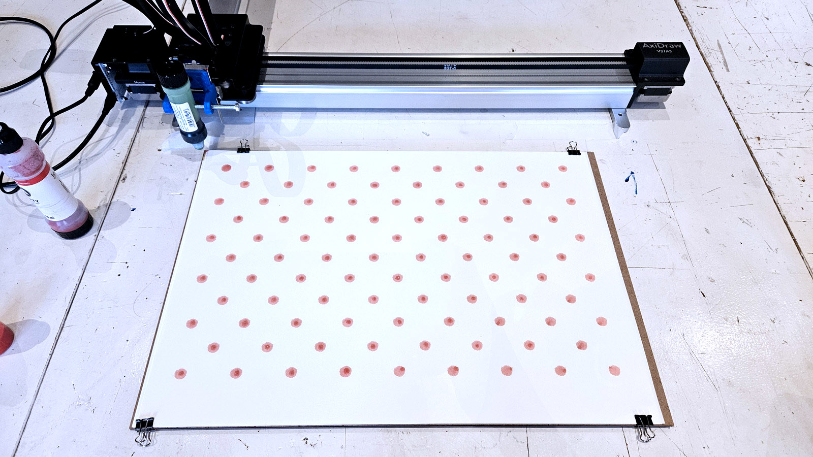 Results from testing day 1
