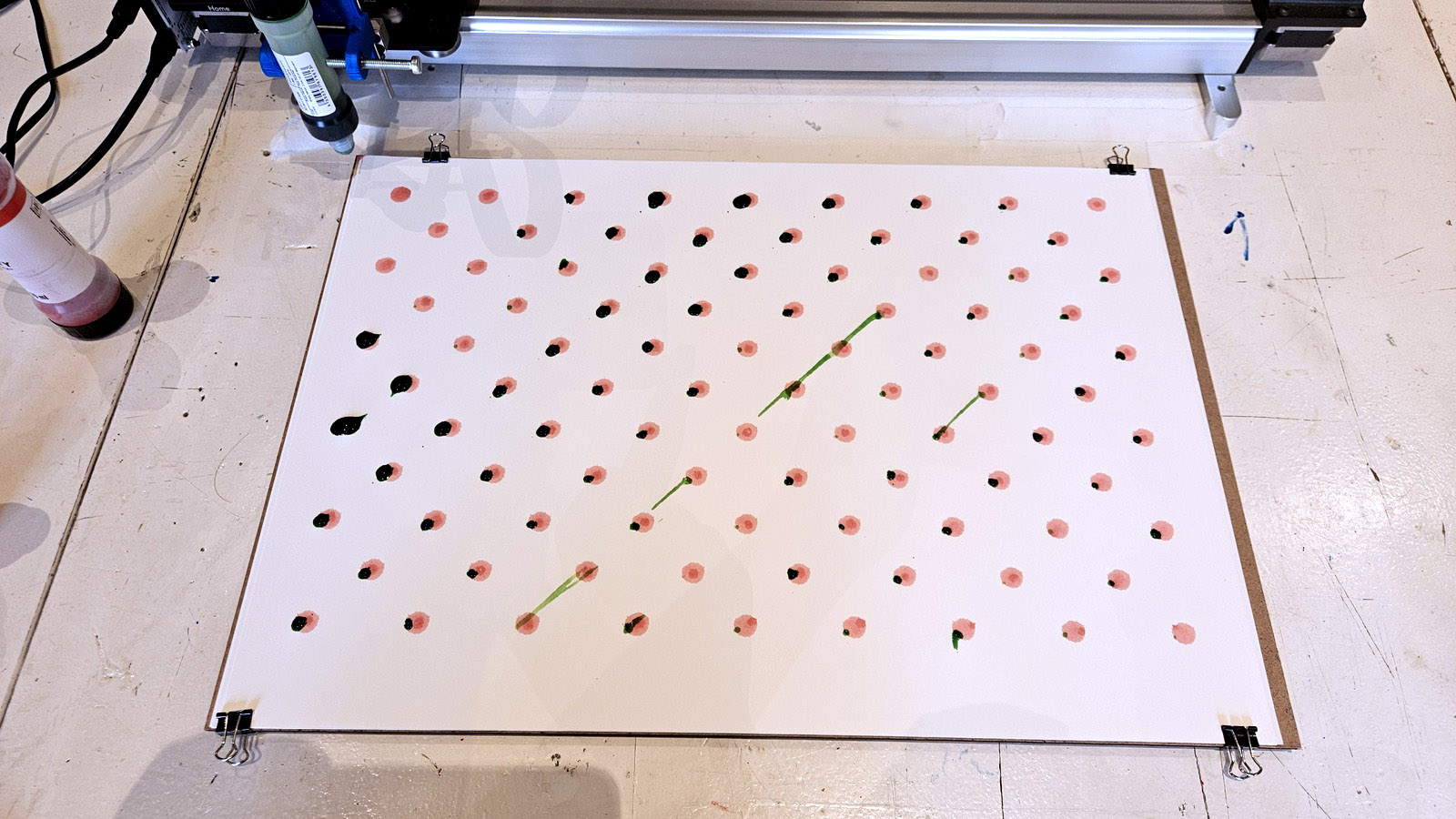 Results from testing day 1