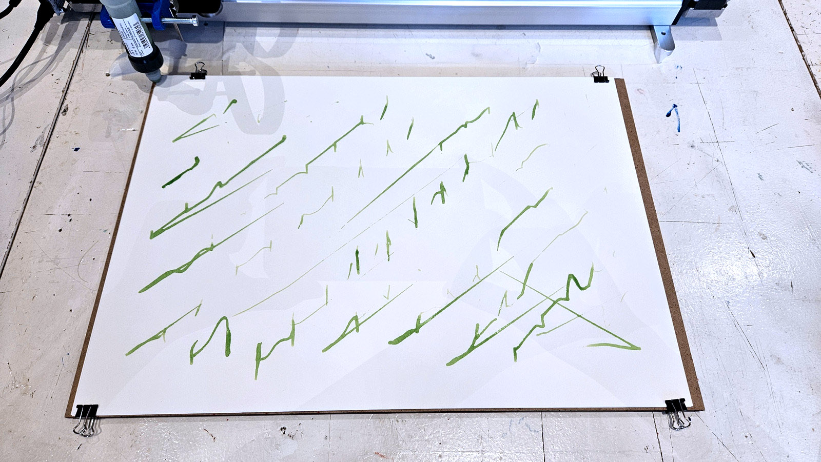 Results from testing day 1