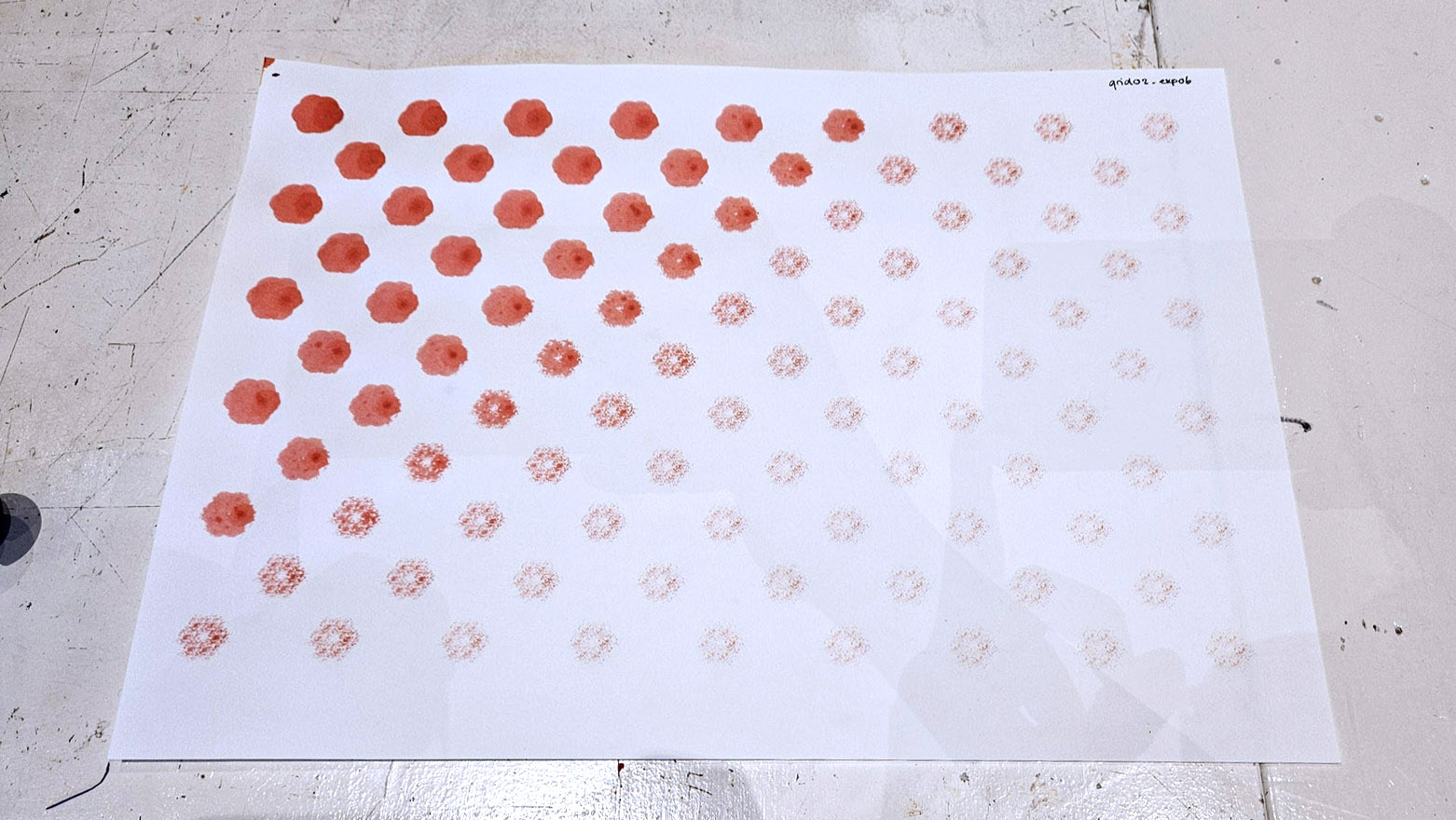 Results from testing day 1