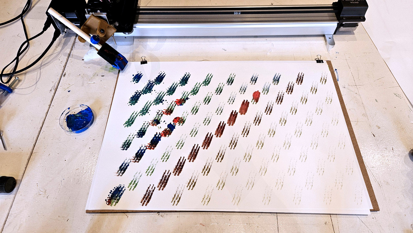 Results from testing day 1