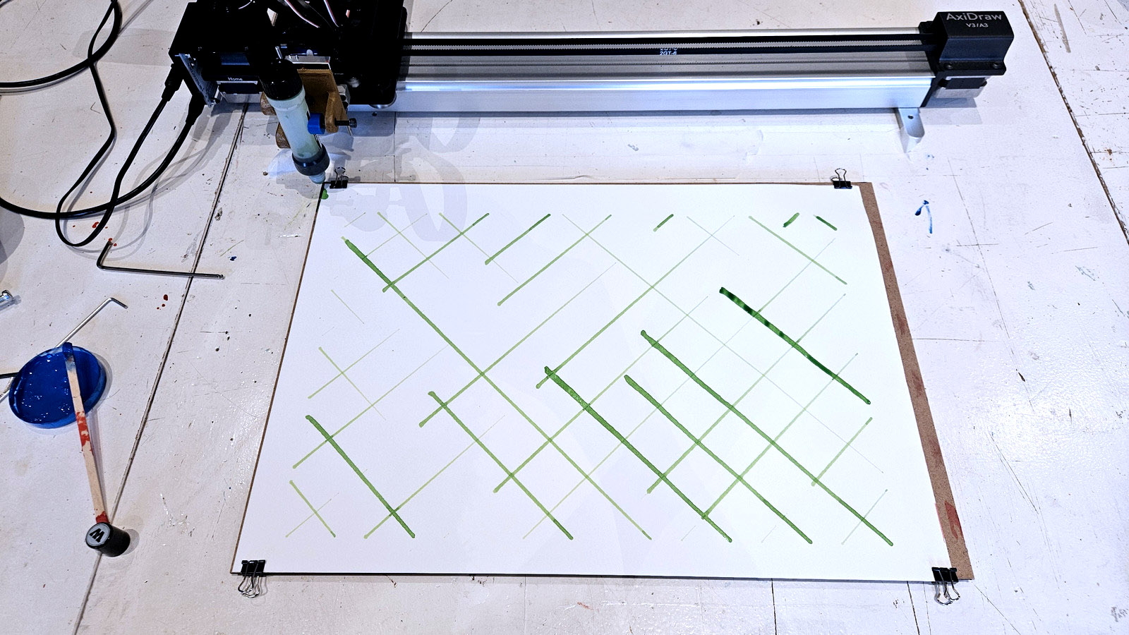 Results from testing day 1