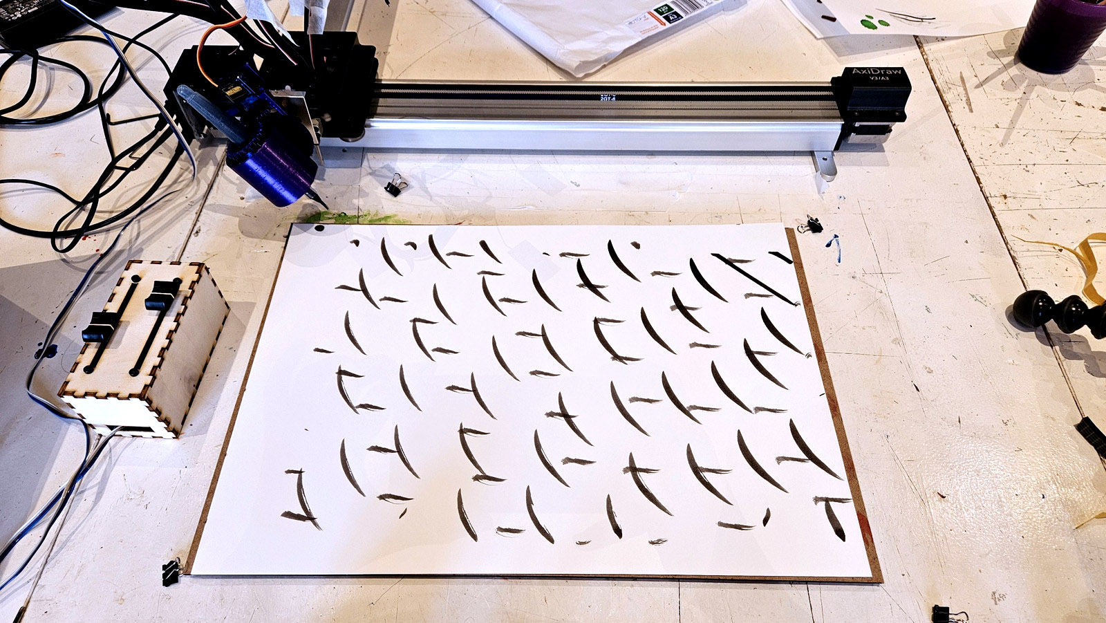 Results from testing day 1